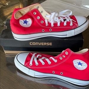 Red Converse Chuck Taylor All Stars (New)